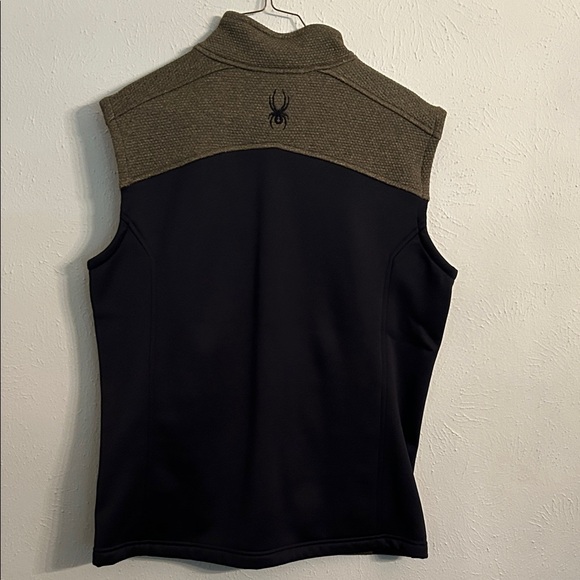 Spyder Olive Khaki and Black Performance Vest - Picture 4 of 4